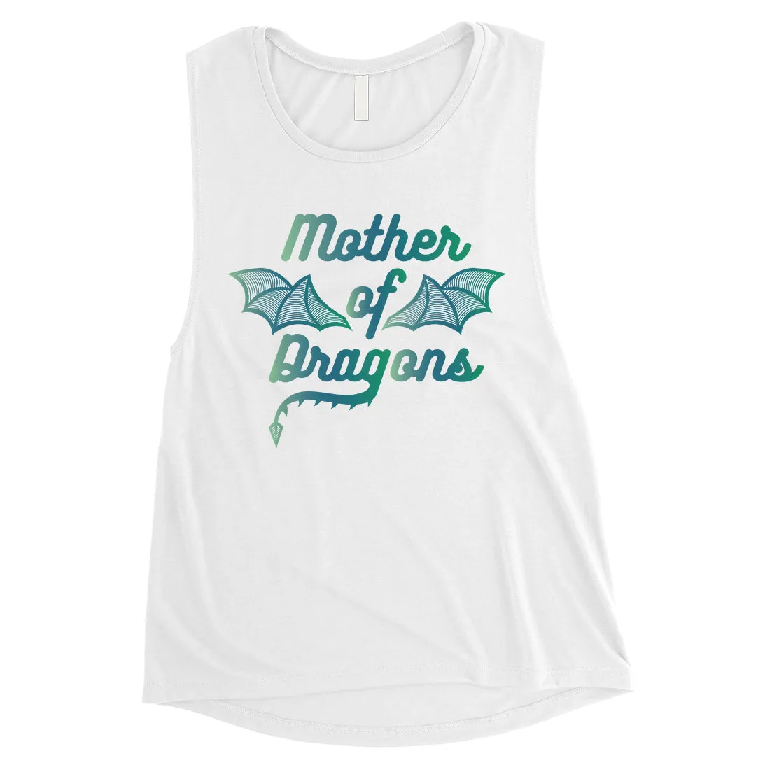 Mother Of Dragons Womens Mothers Day Muscle Tank Top Best Mom Gifts