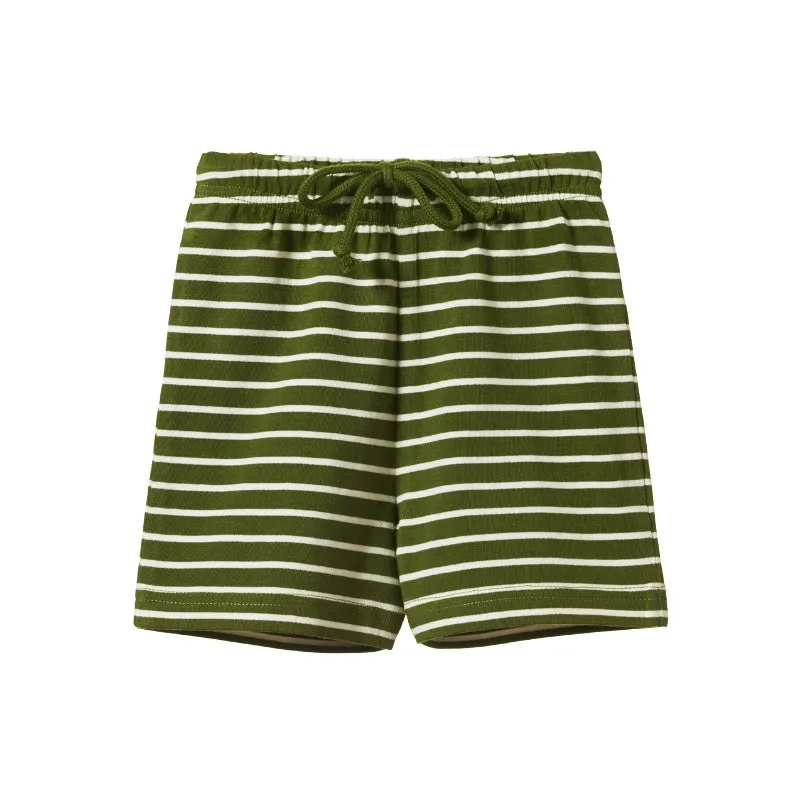 Nature Baby Jimmy Shorts - Jungle Sailor Stripe