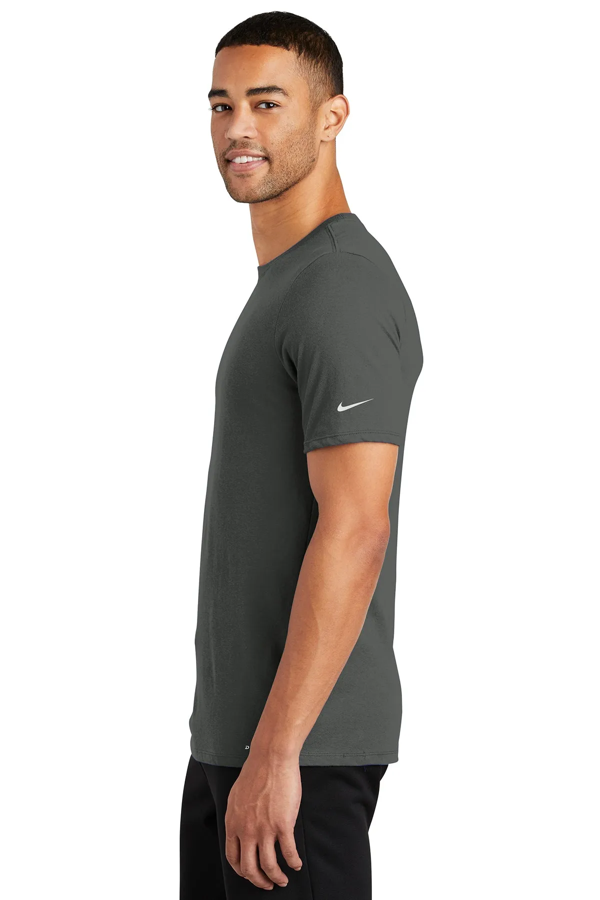 Nike DriFIT Cotton Poly Custom Tees, Anthracite