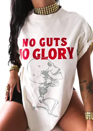 NO GUTS NO GLORY SIDE SLIT TEE