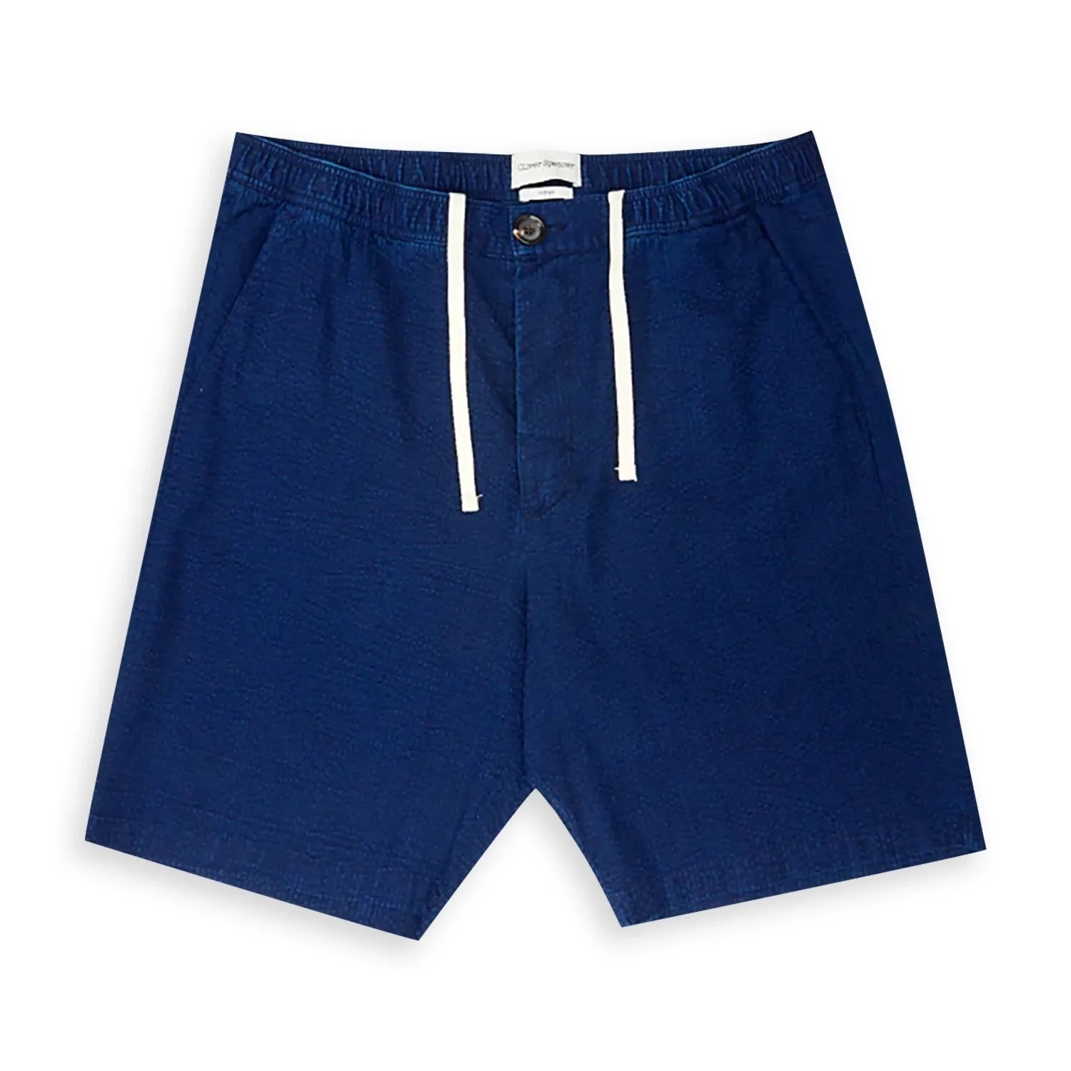 Oliver Spencer Osborne Drawstring Shorts Ives - Indigo