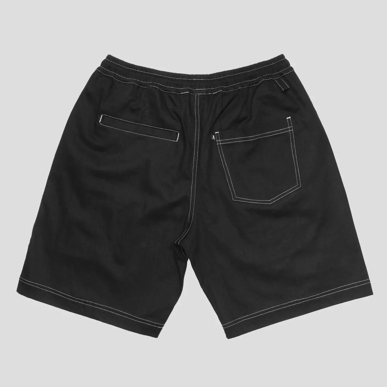 Pass~Port Crying Cow Casual Shorts - Black