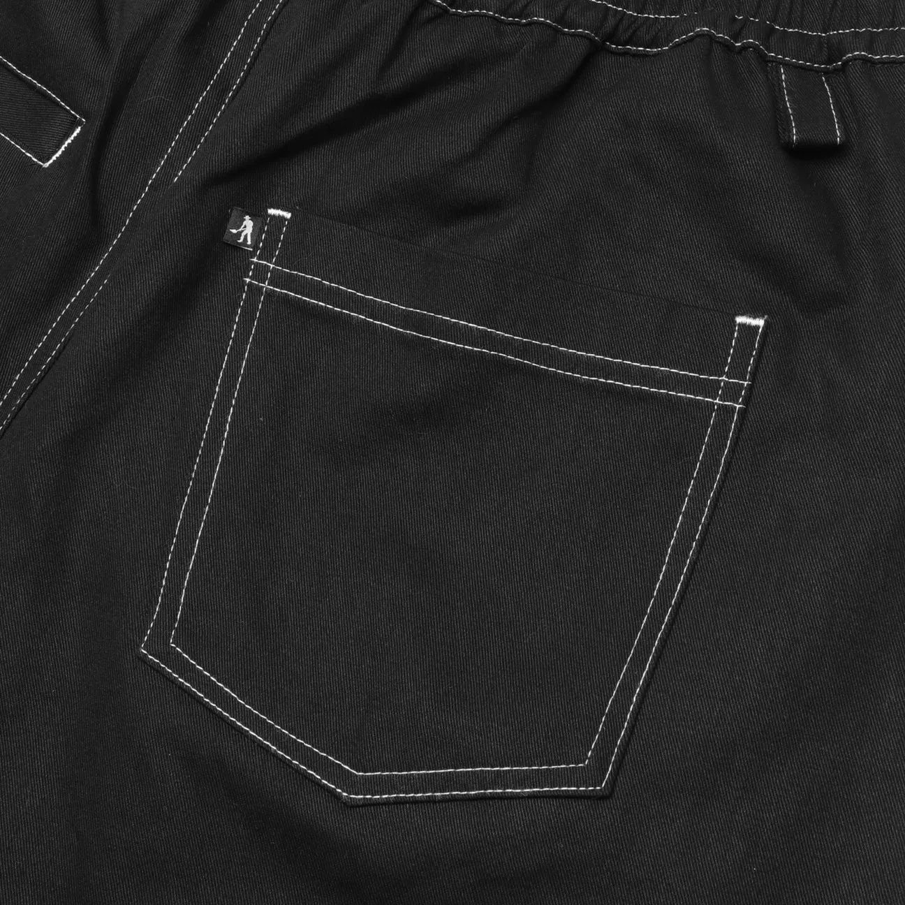 Pass~Port Crying Cow Casual Shorts - Black