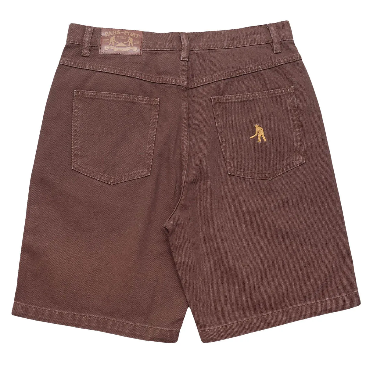 Pass~Port - Workers Club Shorts Bottle Brown