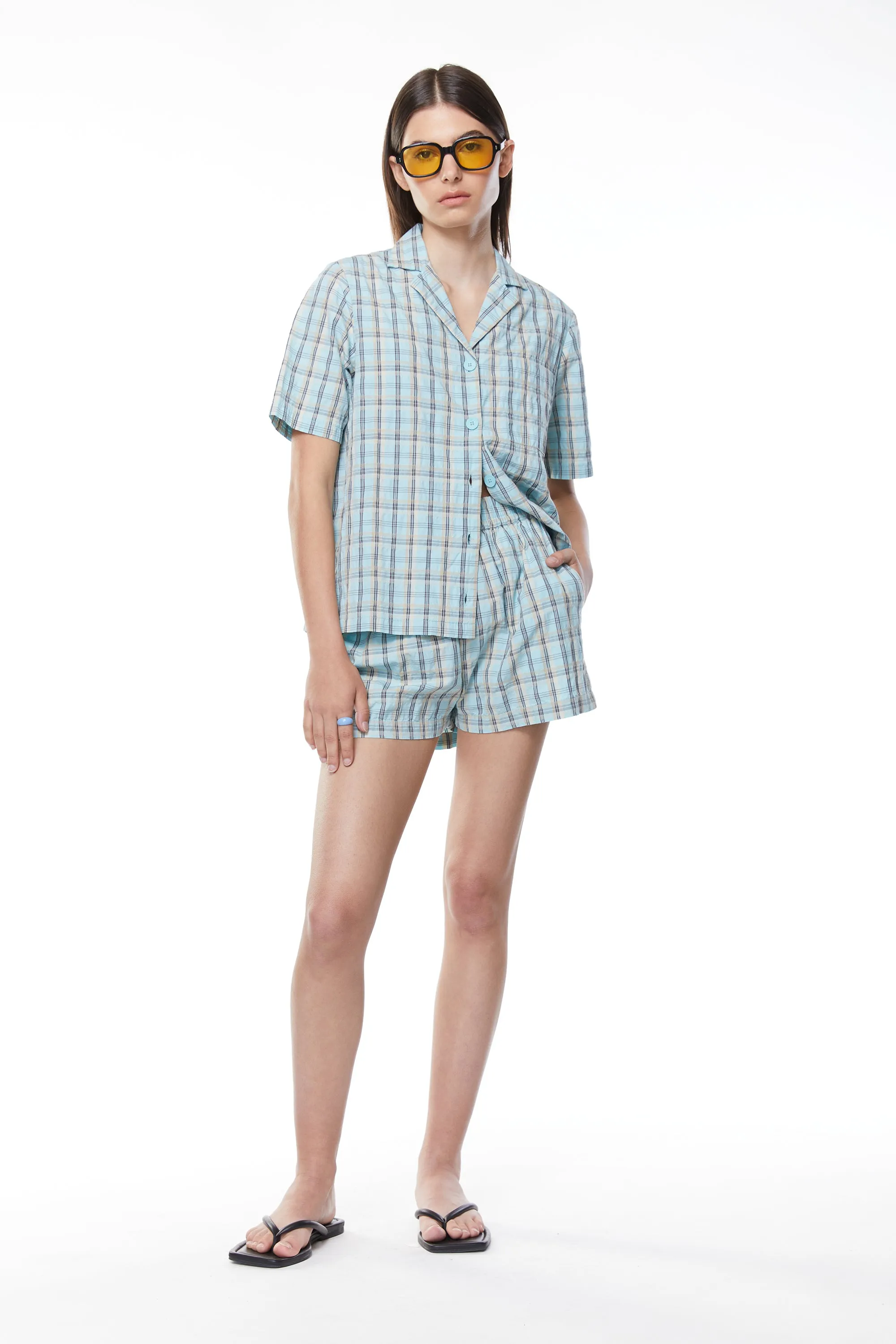 PLAID SHORT