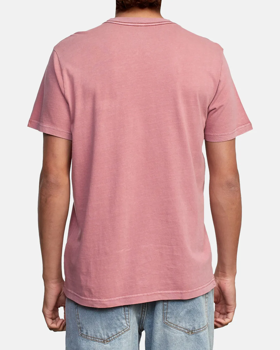 RVCA Pigment Pocket Tee - Plum Berry