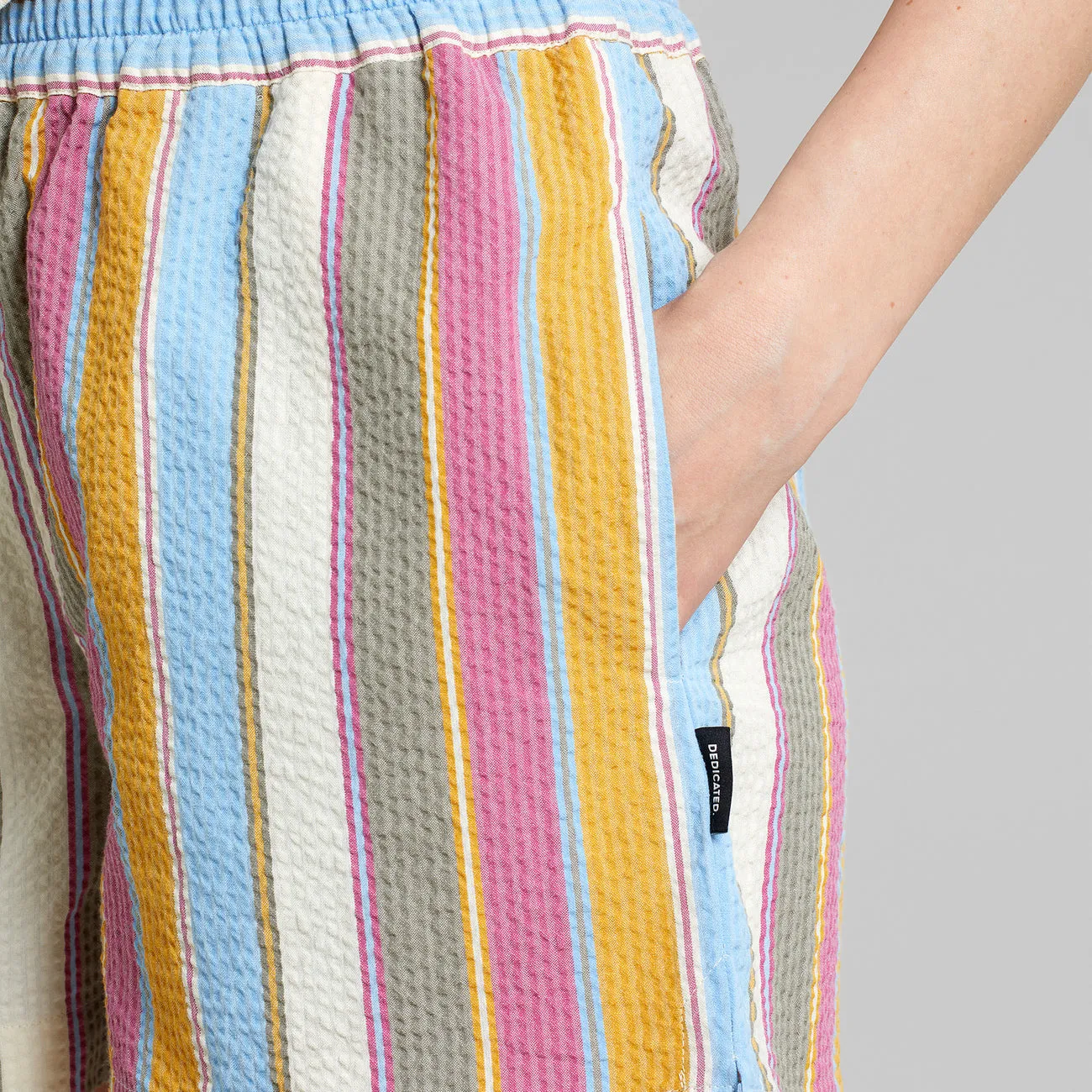 Shorts Aspudden Club Stripe Multi Color | DEDICATED