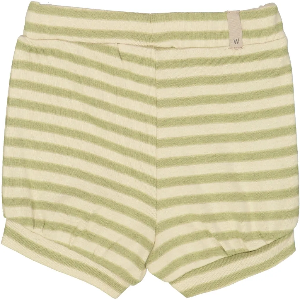 Shorts Issa - green stripe