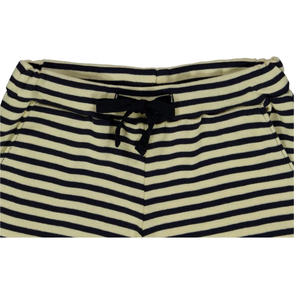 Shorts Walder - deep wave stripe