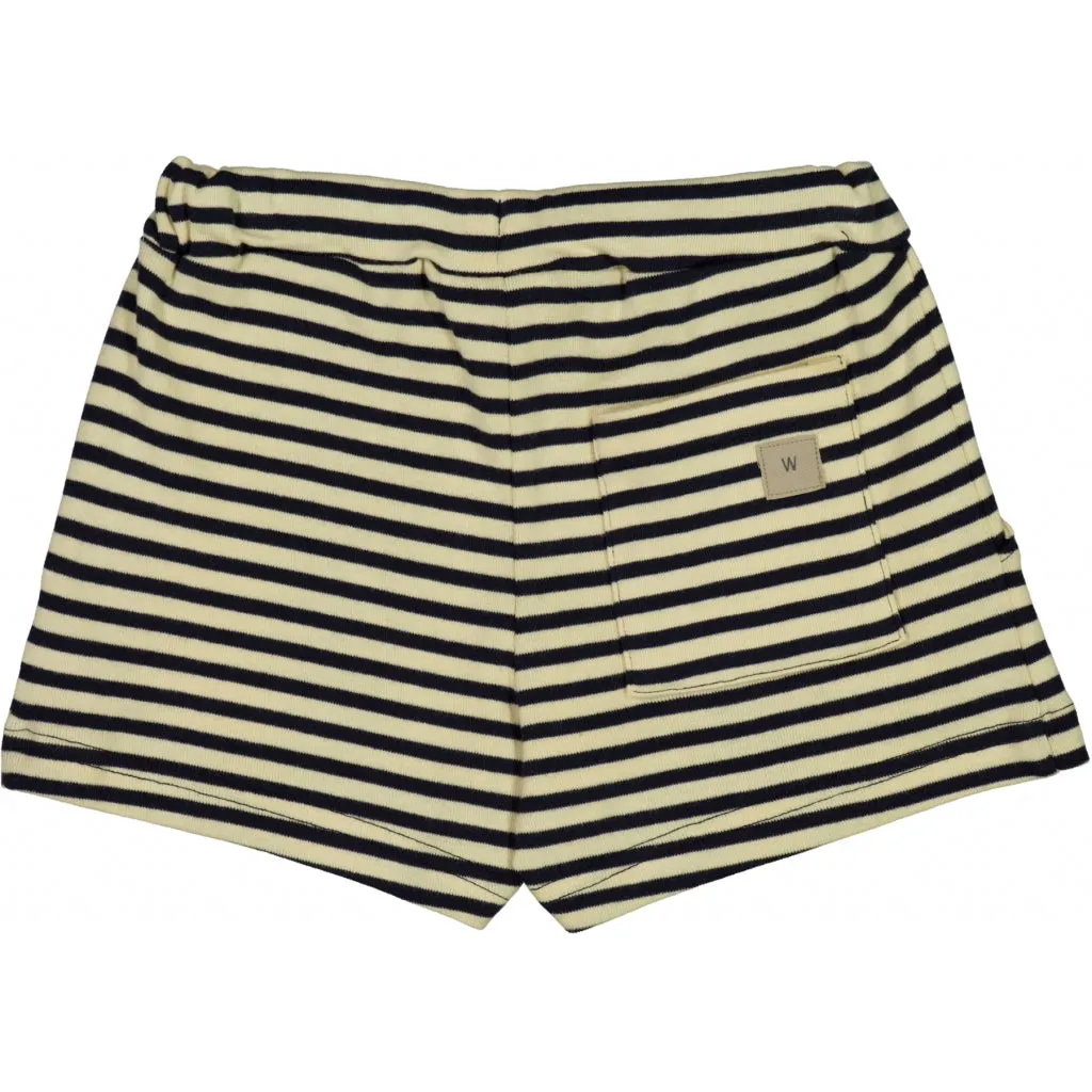 Shorts Walder - deep wave stripe