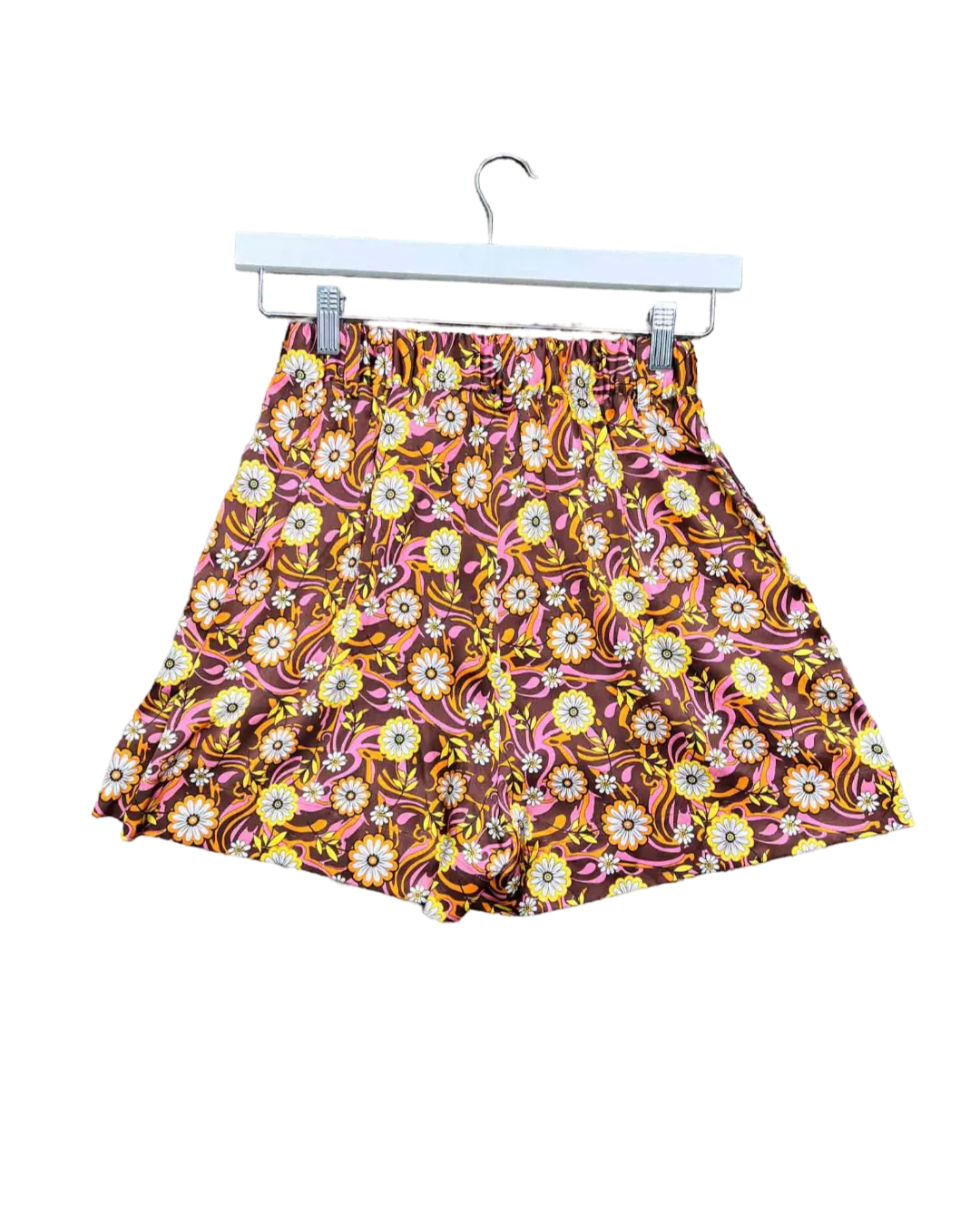 Size 6 (XS) | Scanlan Theodore Multicoloured Silk Blend Shorts