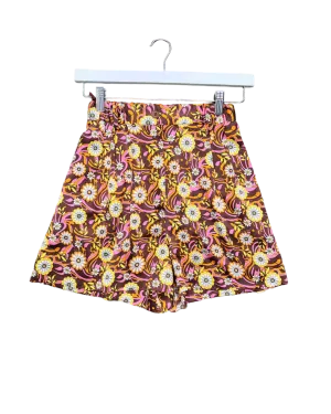 Size 6 (XS) | Scanlan Theodore Multicoloured Silk Blend Shorts