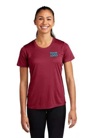 Sport-Tek Ladies PosiCharge Custom Competitor Tee's, Cardinal