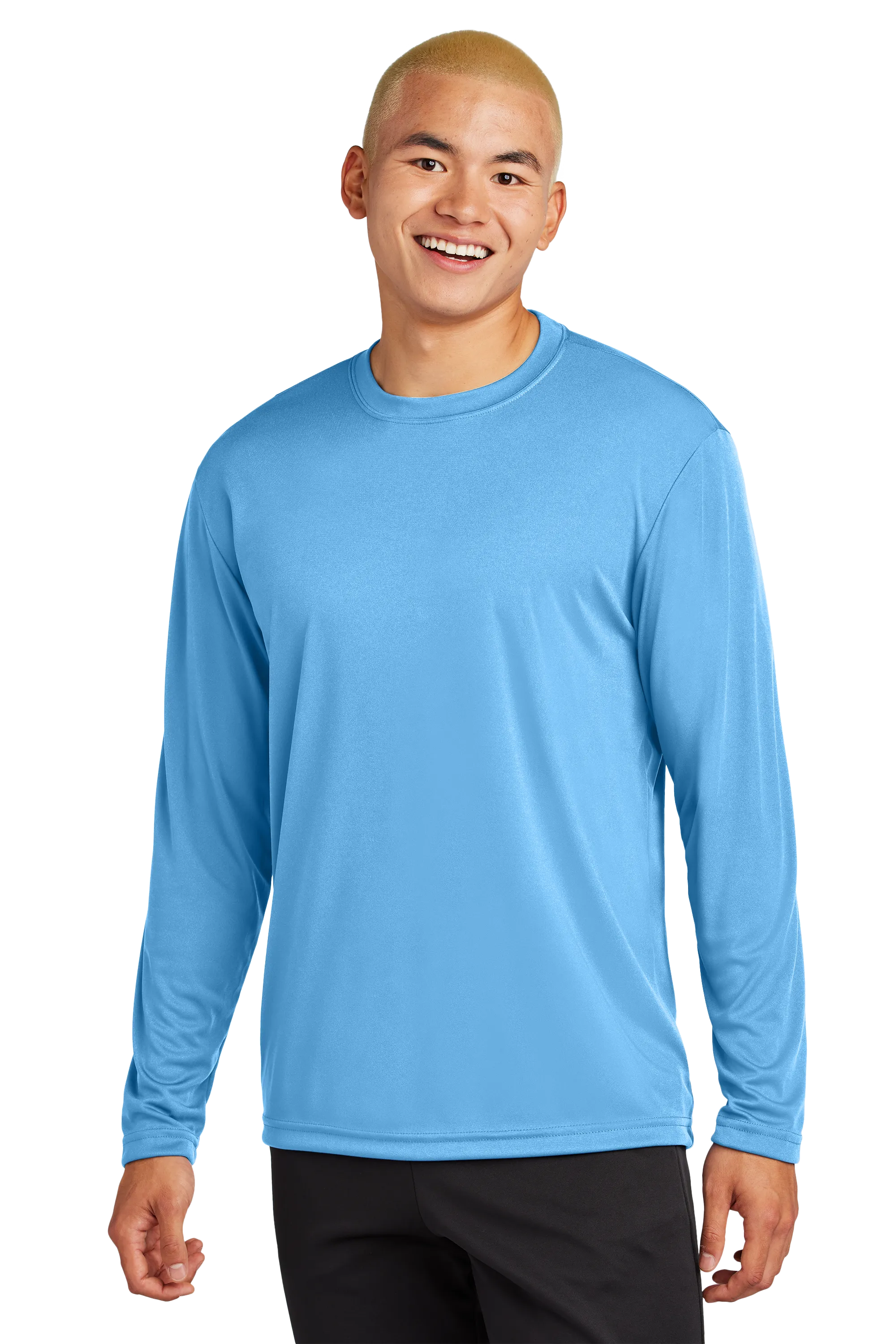 Sport-Tek® Long Sleeve PosiCharge® Competitor™ Tee - Carolina Blue