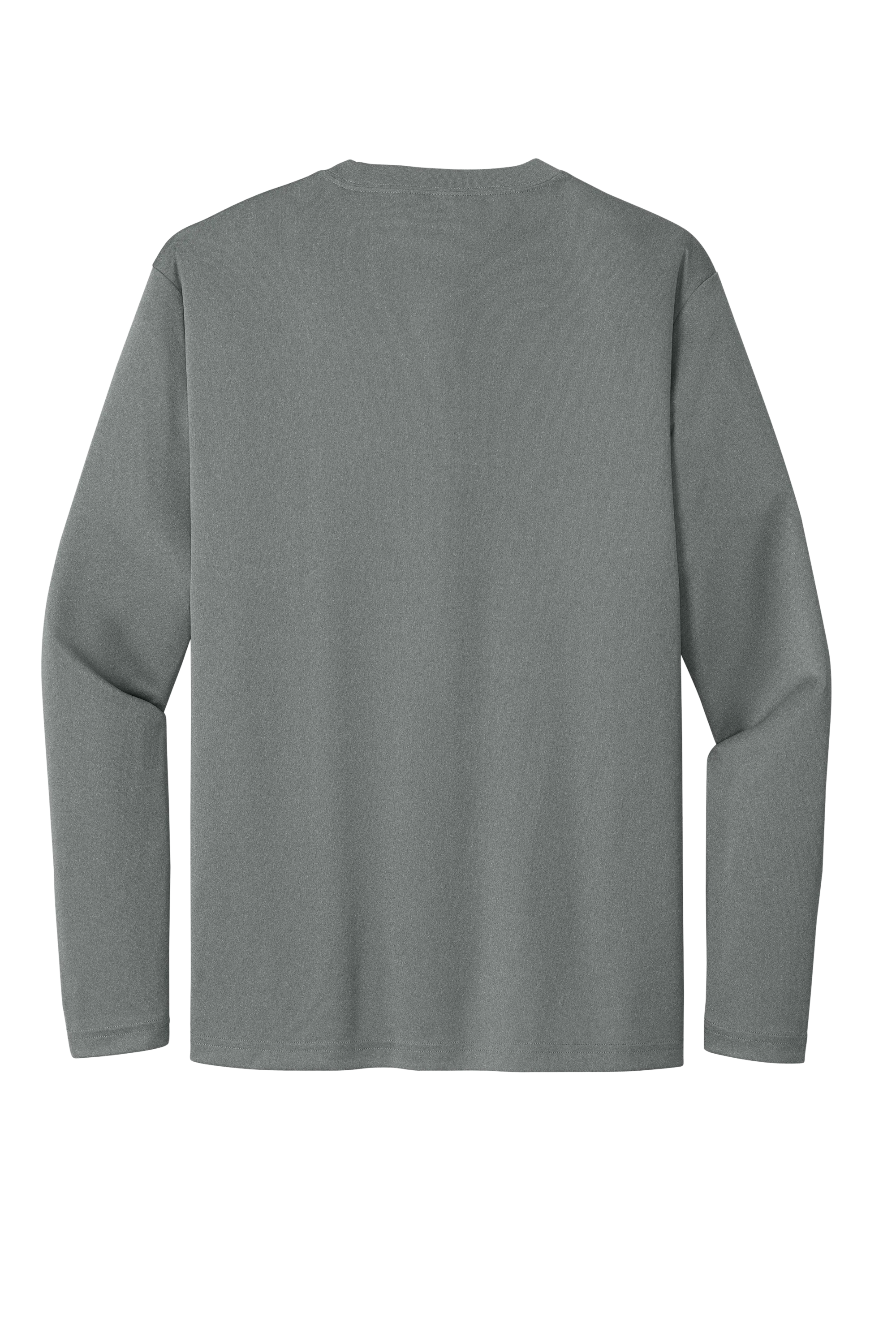 Sport-Tek® Long Sleeve PosiCharge® Competitor™ Tee - Grey Heather Concrete