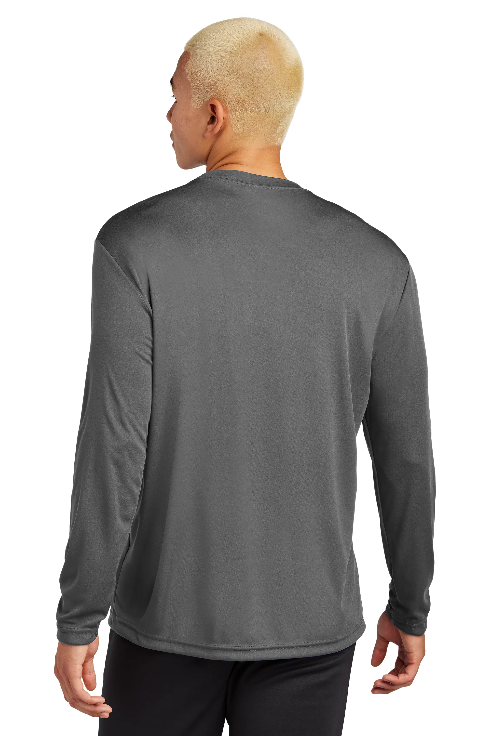 Sport-Tek® Long Sleeve PosiCharge® Competitor™ Tee - Iron Grey