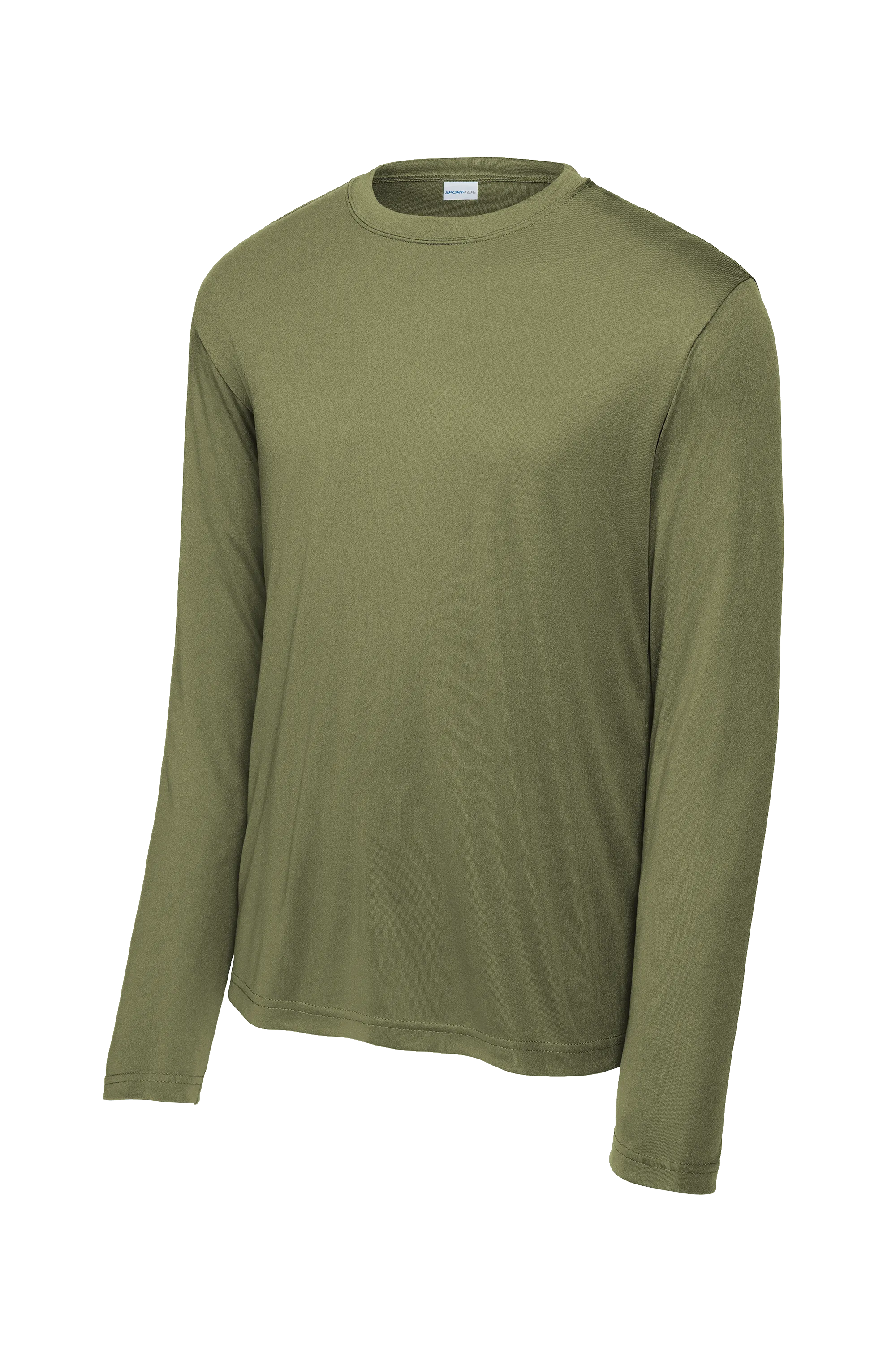 Sport-Tek® Long Sleeve PosiCharge® Competitor™ Tee - Olive Drab Green