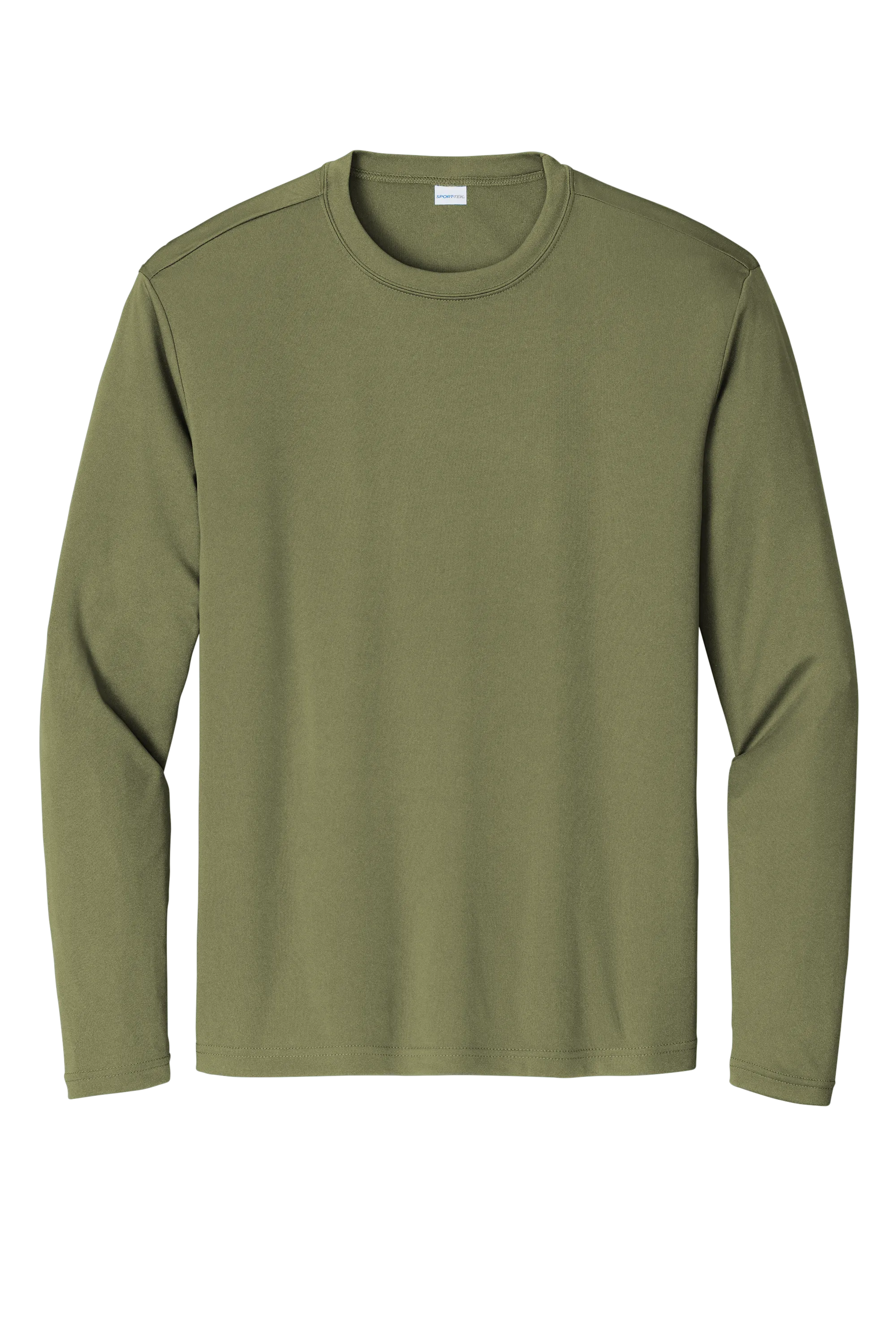 Sport-Tek® Long Sleeve PosiCharge® Competitor™ Tee - Olive Drab Green