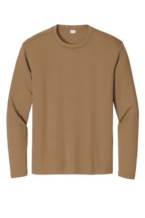 Sport-Tek® Long Sleeve PosiCharge® Competitor™ Tee - Woodland Brown