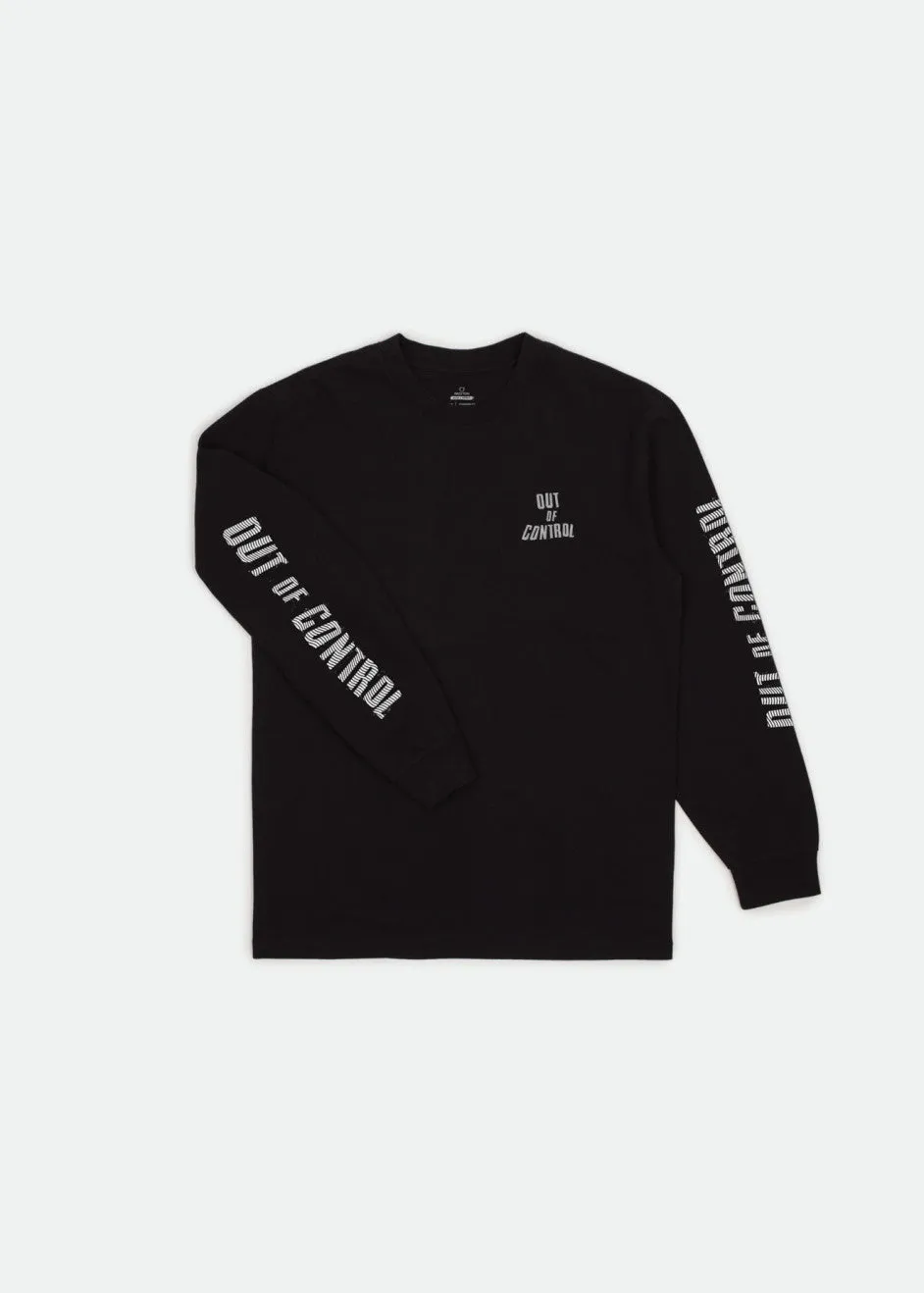 Strummer Out Of Control L/S Standard Tee - Black