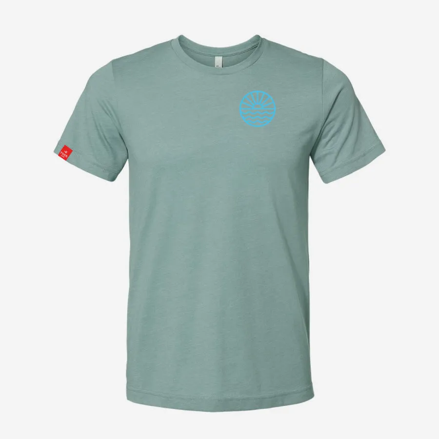 Sun Wave Short Sleeve Unisex T-Shirt