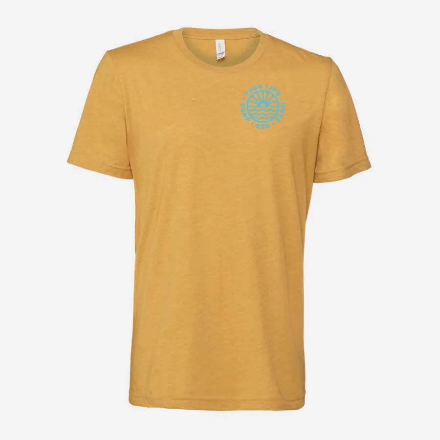 Sun Wave Short Sleeve Unisex T-Shirt