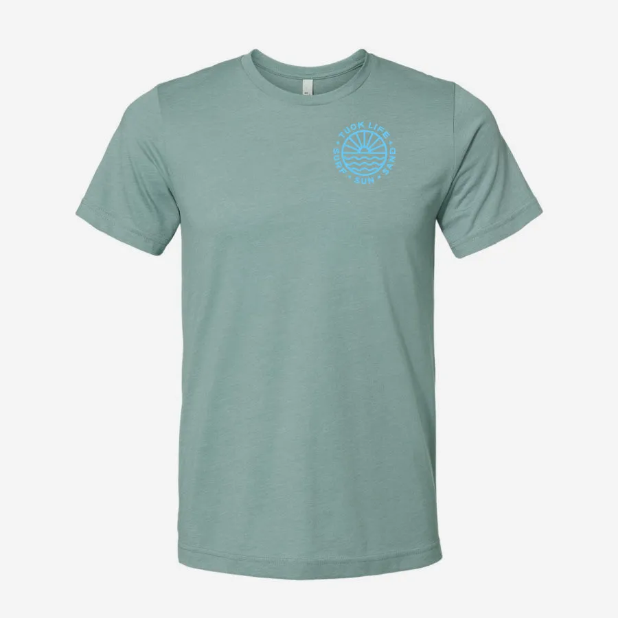 Sun Wave Short Sleeve Unisex T-Shirt