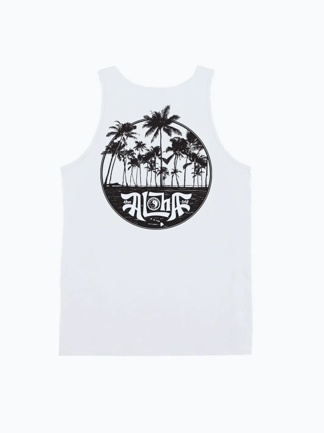 T&C Surf Aloha Palm Circle Tank