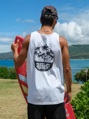 T&C Surf Aloha Palm Circle Tank