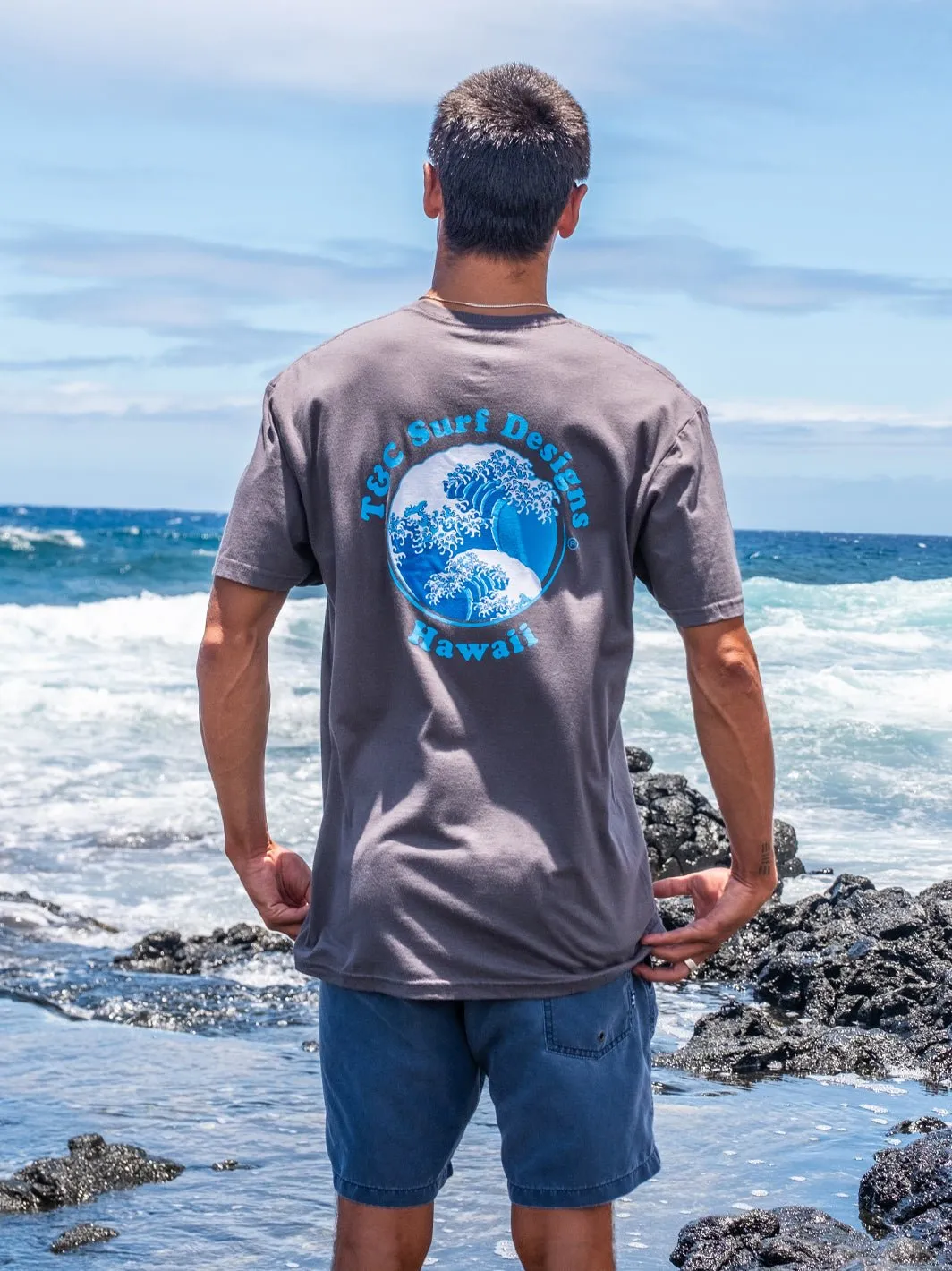 T&C Surf Hokusai Circle Jersey Tee