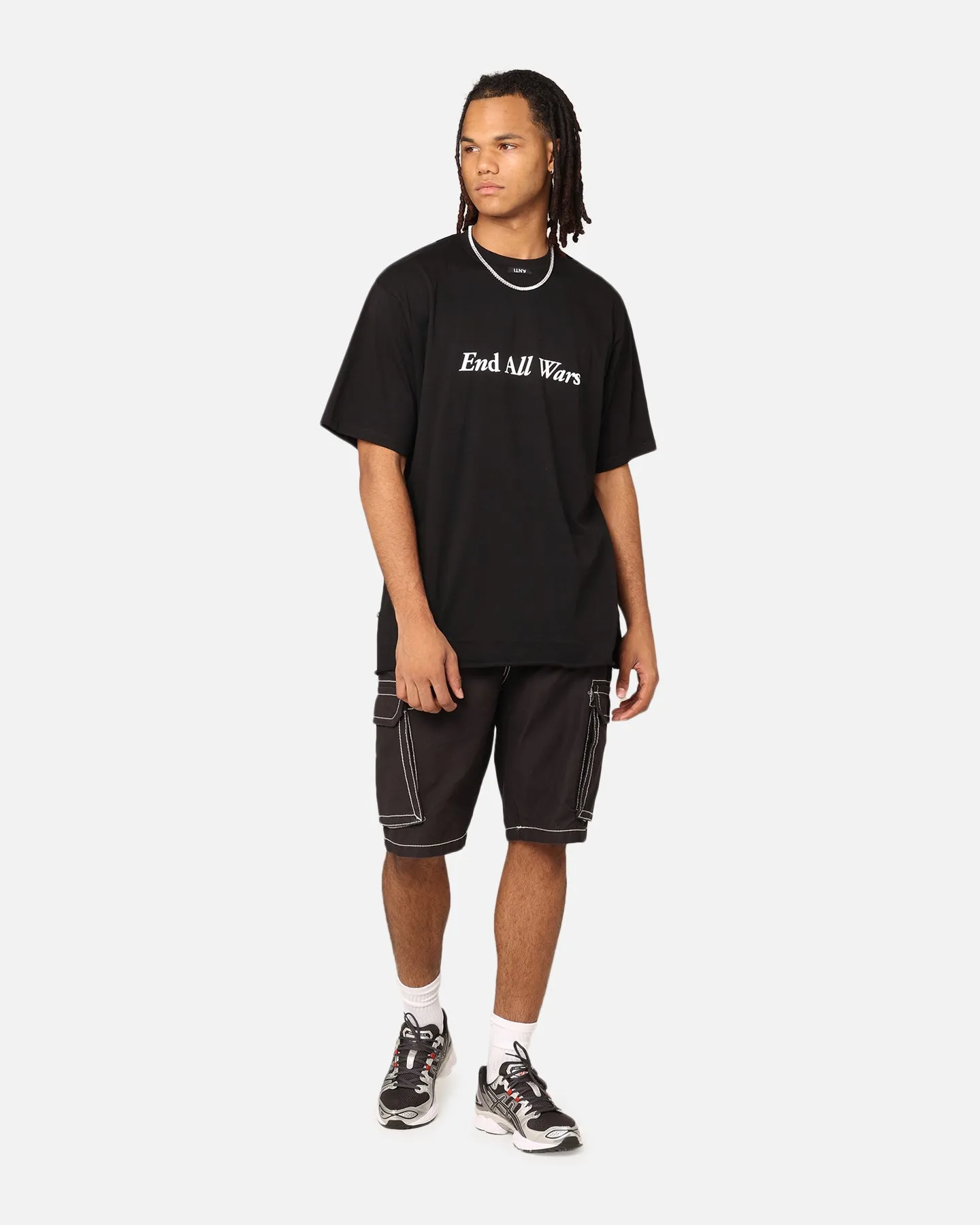 The Anti Order Anti War Baggy T-Shirt Black