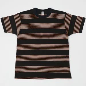 TOYS McCOY Multi Bordered Tee - Smoky Pink/Black