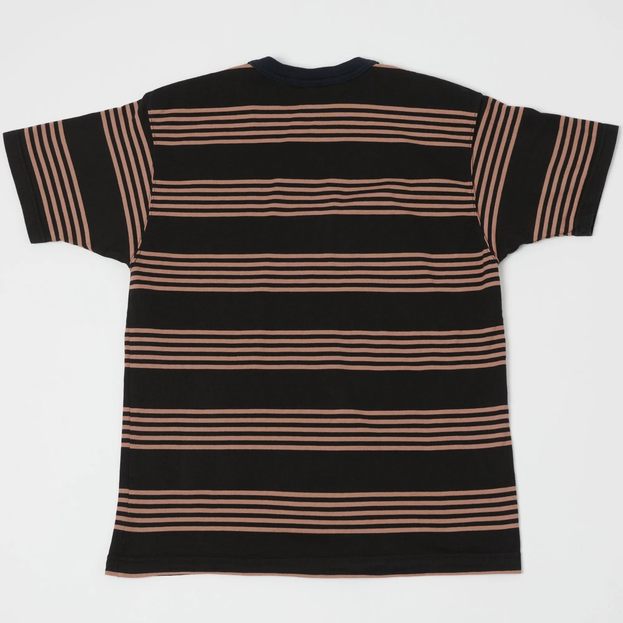 TOYS McCOY Multi Bordered Tee - Smoky Pink/Black