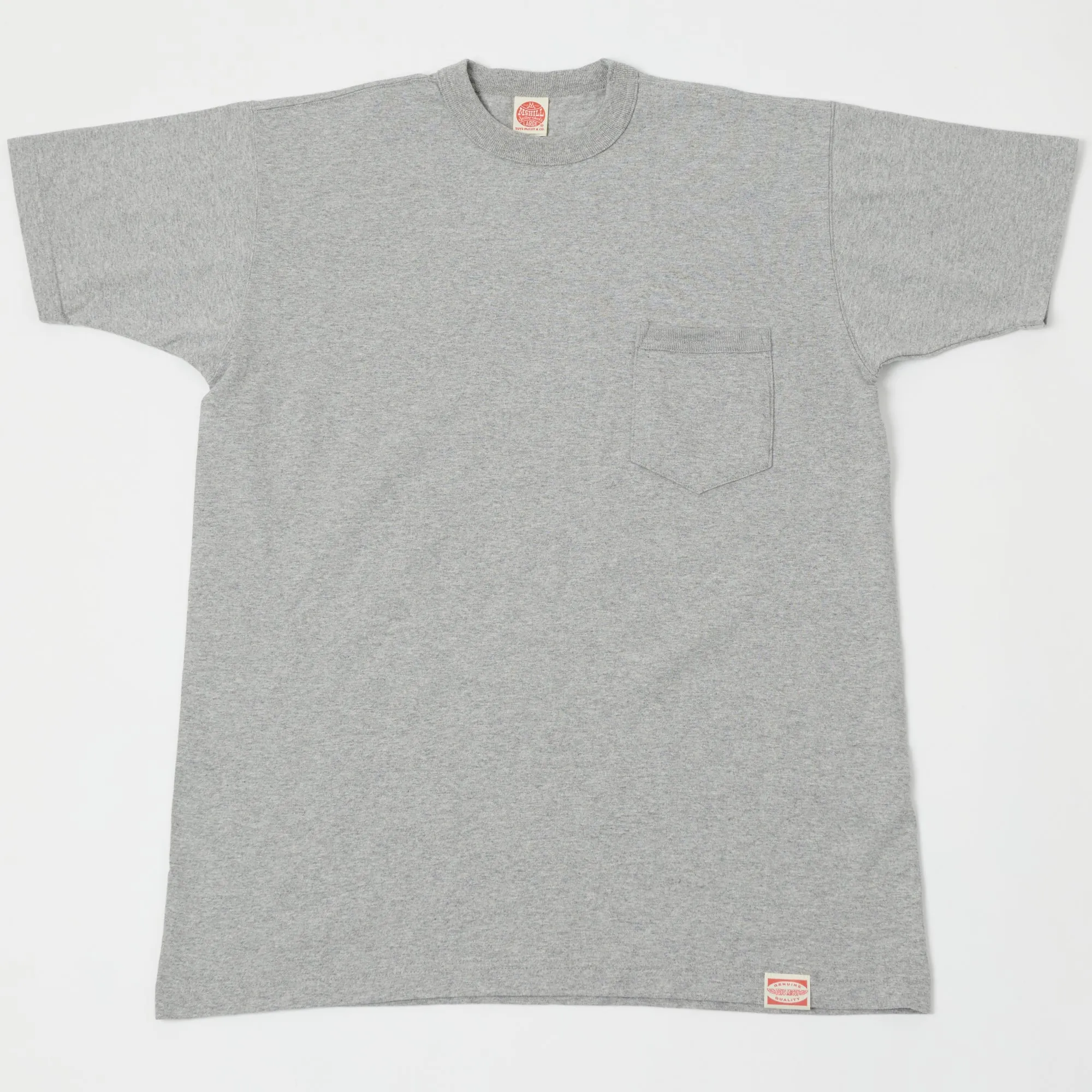 TOYS McCOY TMC1401-020 Pocket Tee - Grey