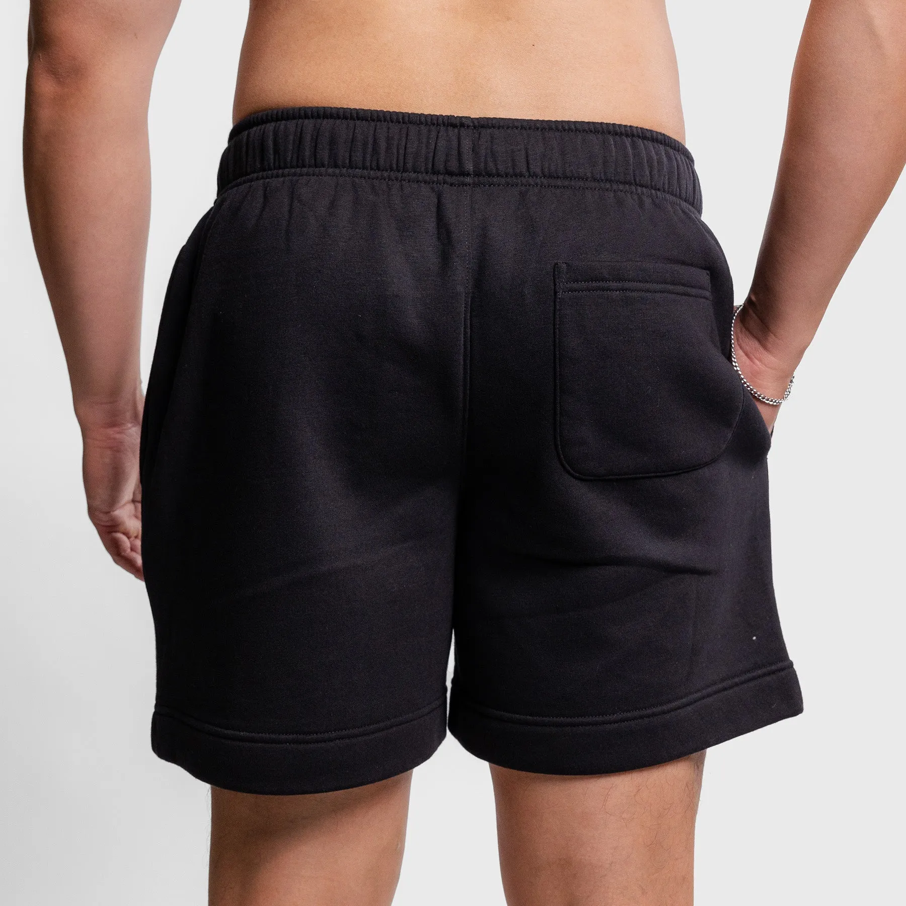 TWL - RELAXED TRACK SHORTS - BLACK