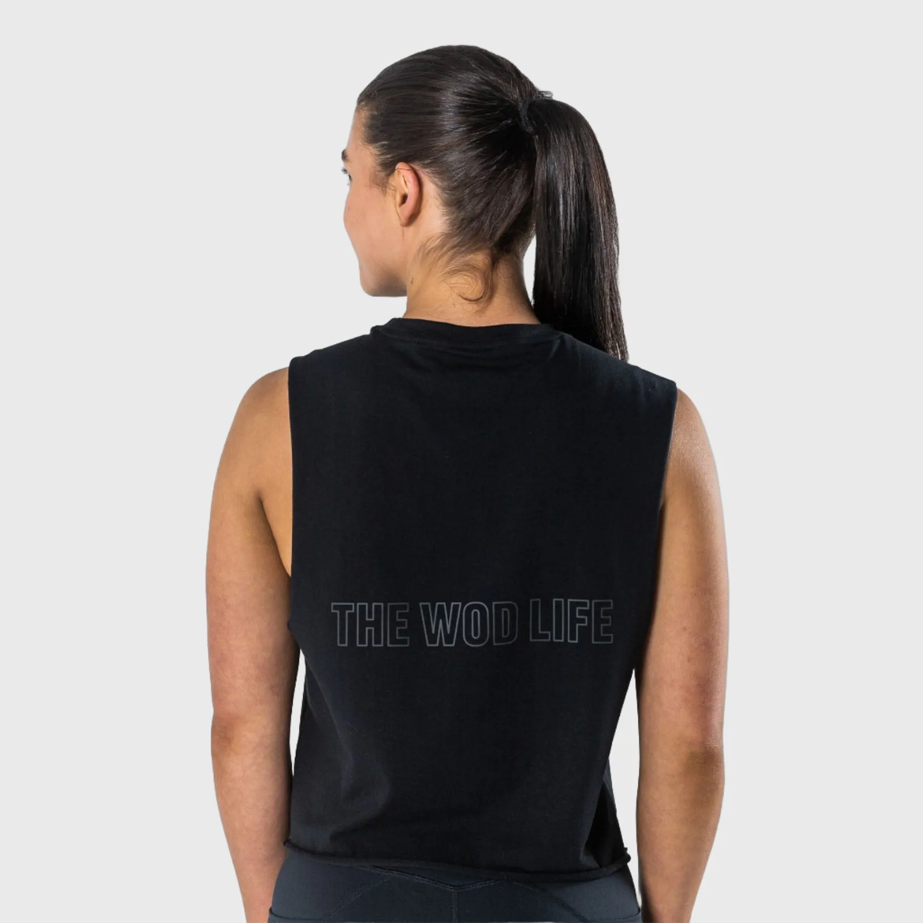 TWL - WOMEN'S SLASH CROP - OBSIDIAN