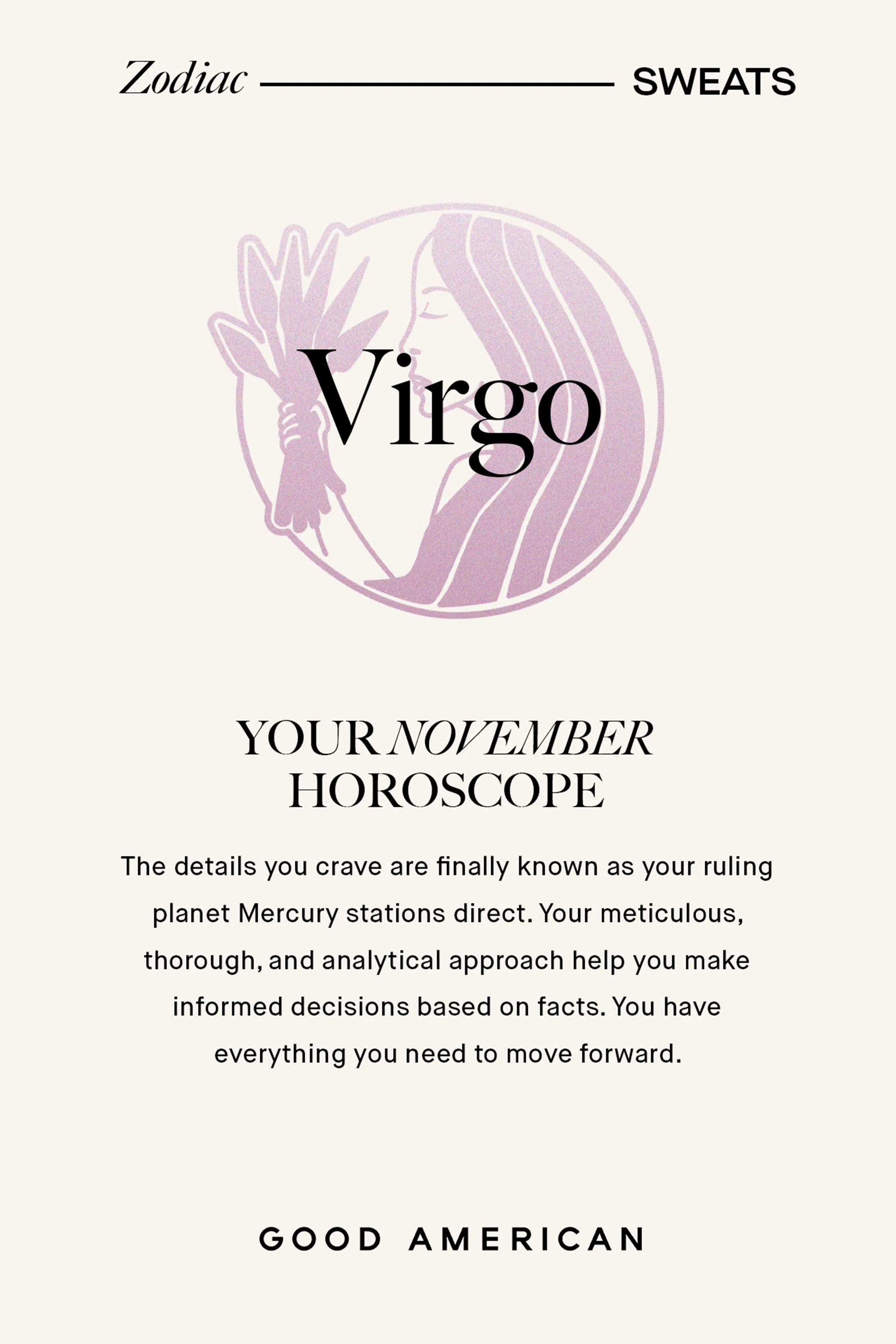 VIRGO BOYFRIEND SWEATSHIRT | VIRGO