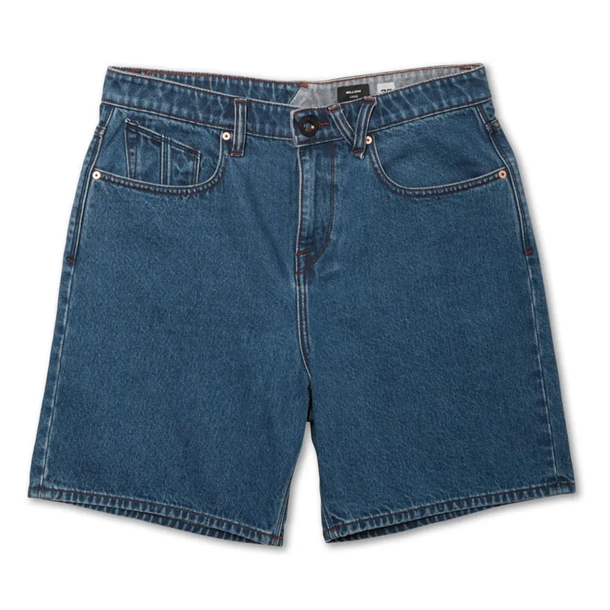 Volcom - Billow Denim Shorts Oliver Mid Blue