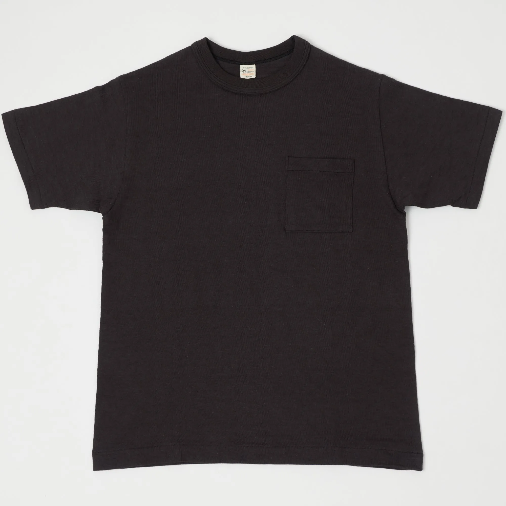 Warehouse & Co 4601 Pocket Tee - Black