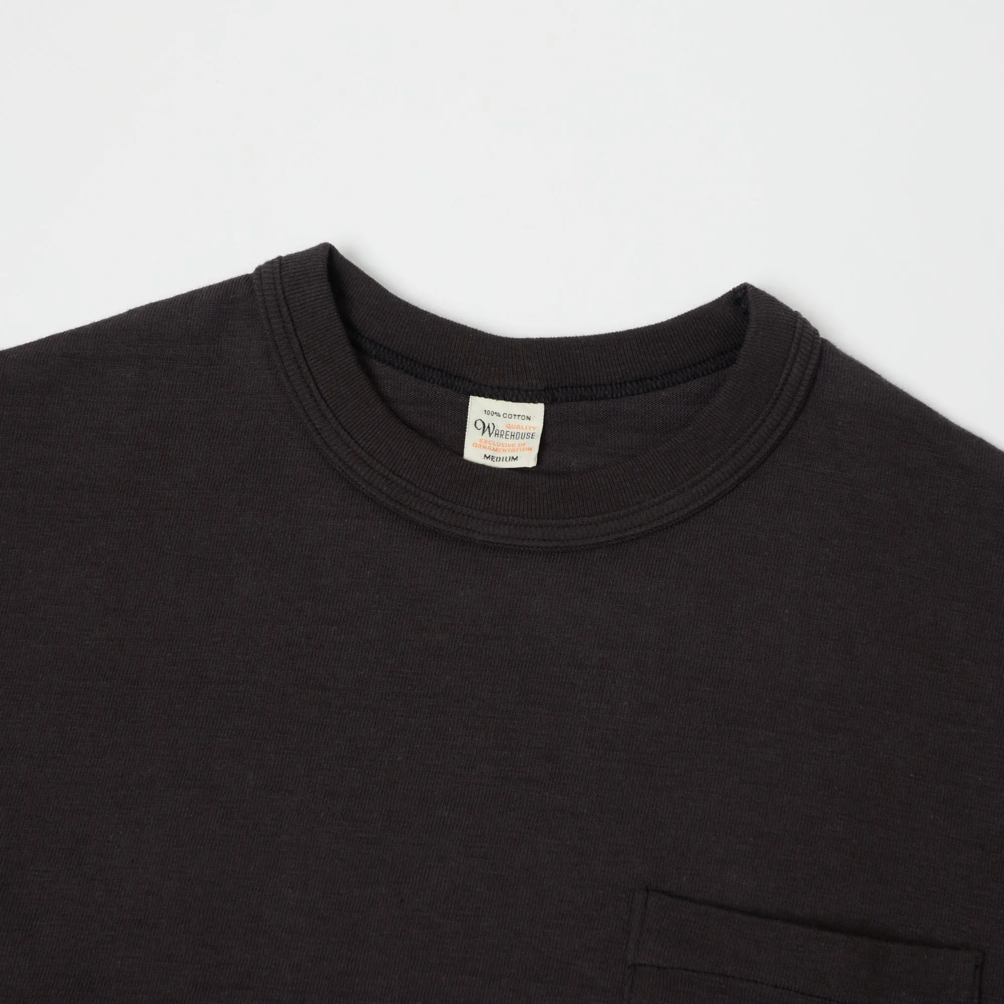 Warehouse & Co 4601 Pocket Tee - Black