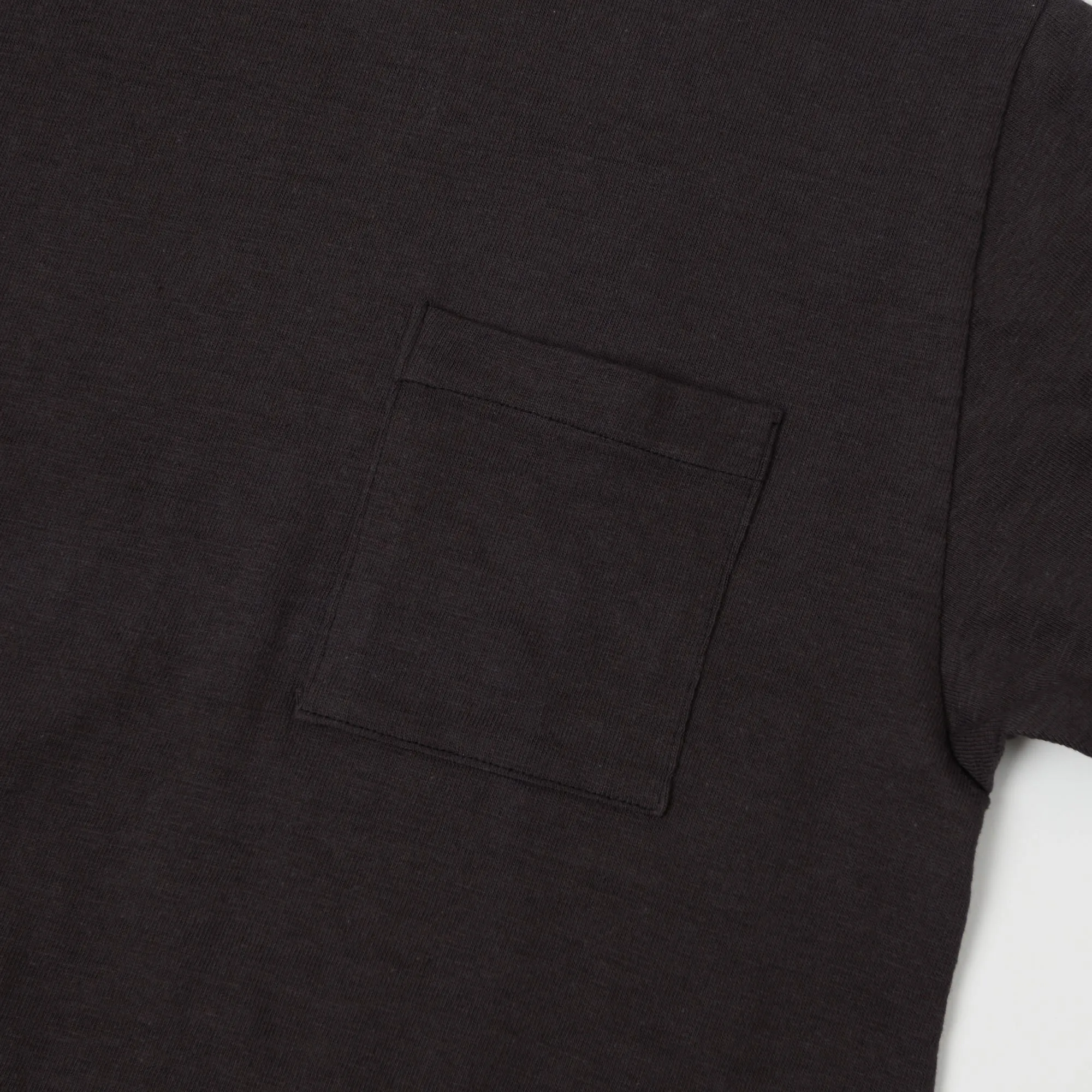 Warehouse & Co 4601 Pocket Tee - Black