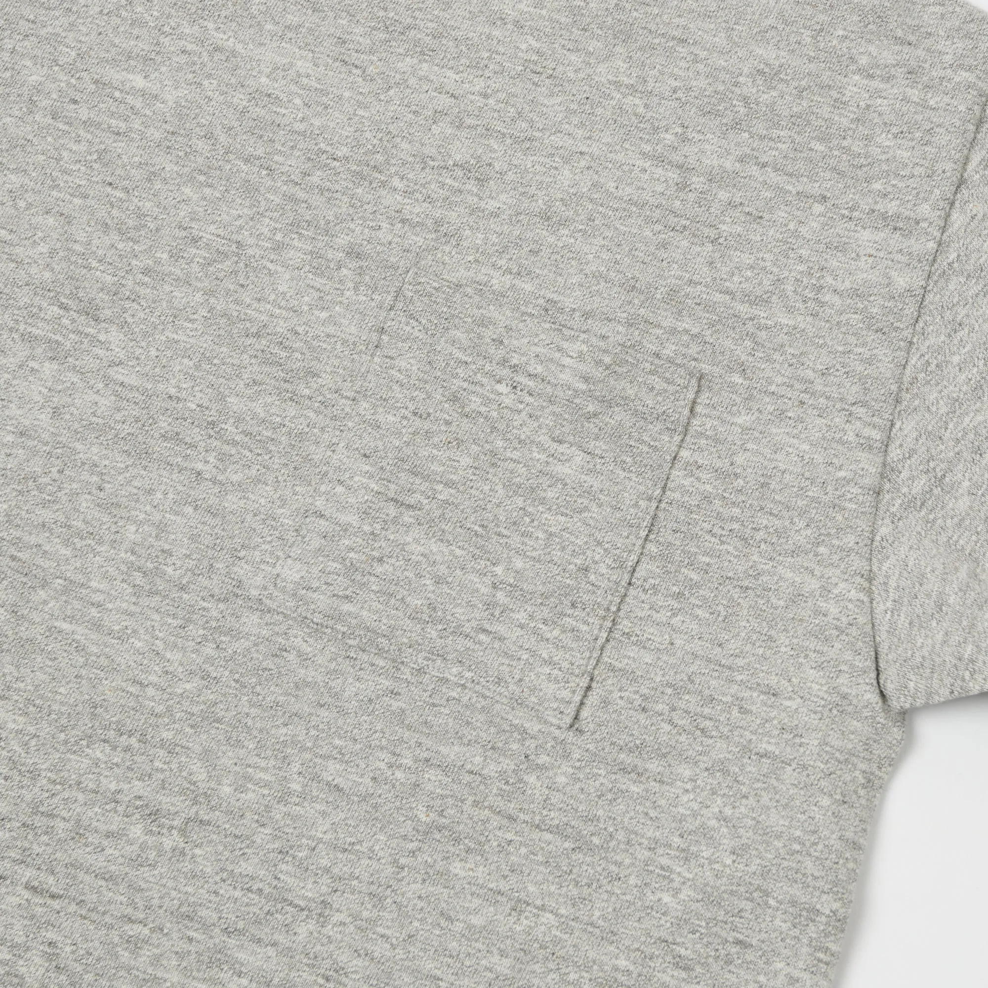 Warehouse & Co 4601 Pocket Tee - Heather Grey