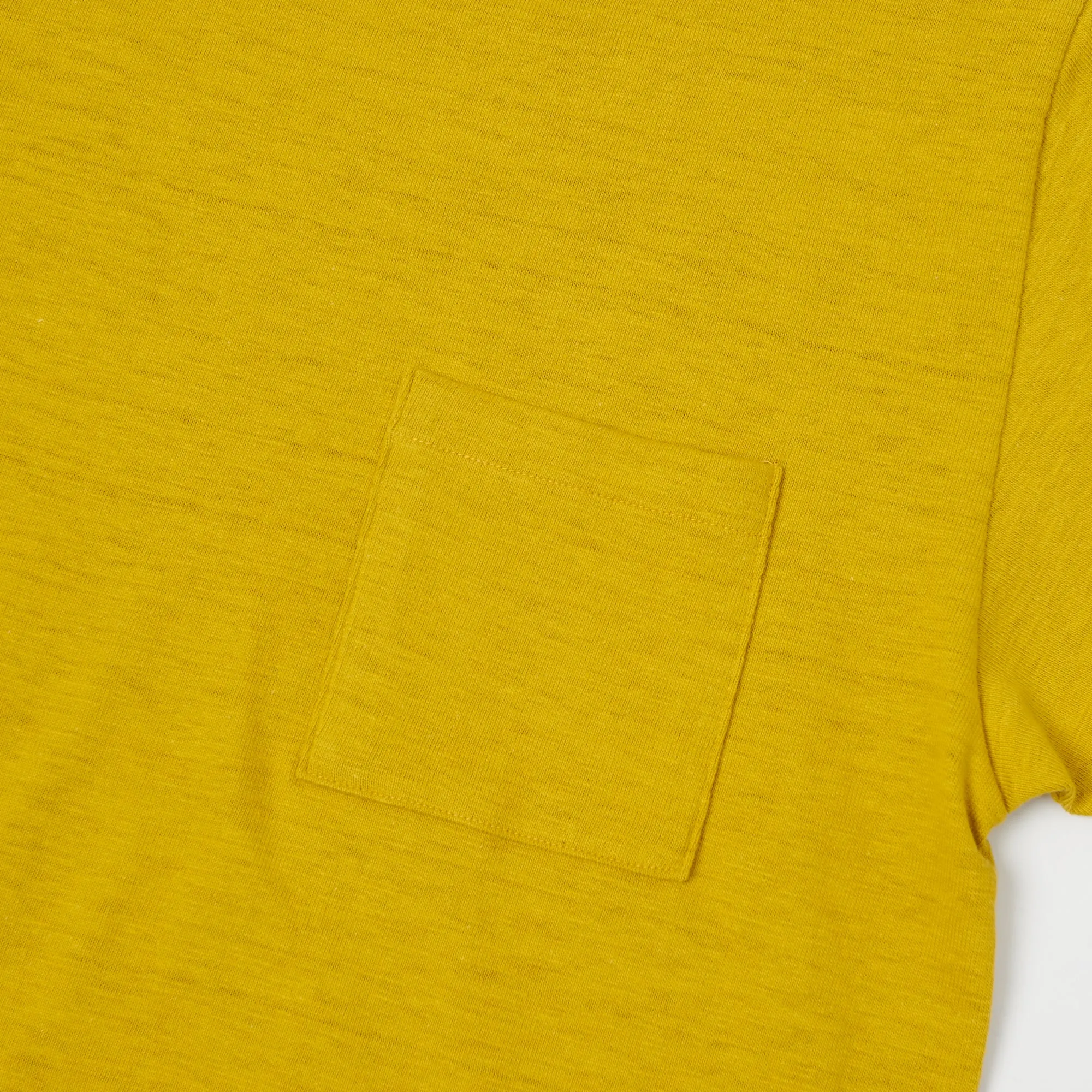 Warehouse & Co 4601 Pocket Tee - Mustard