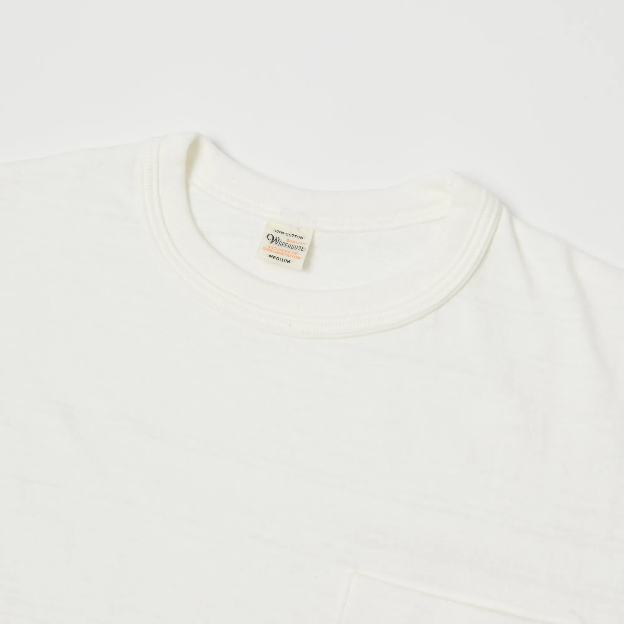 Warehouse & Co 4601 Pocket Tee - Off White