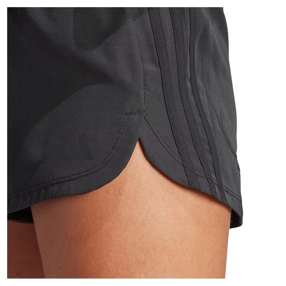 Womens Pacer 3S Woven high Rise Training Shorts Black