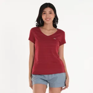 WOMENS V-NECK BASIC TEE