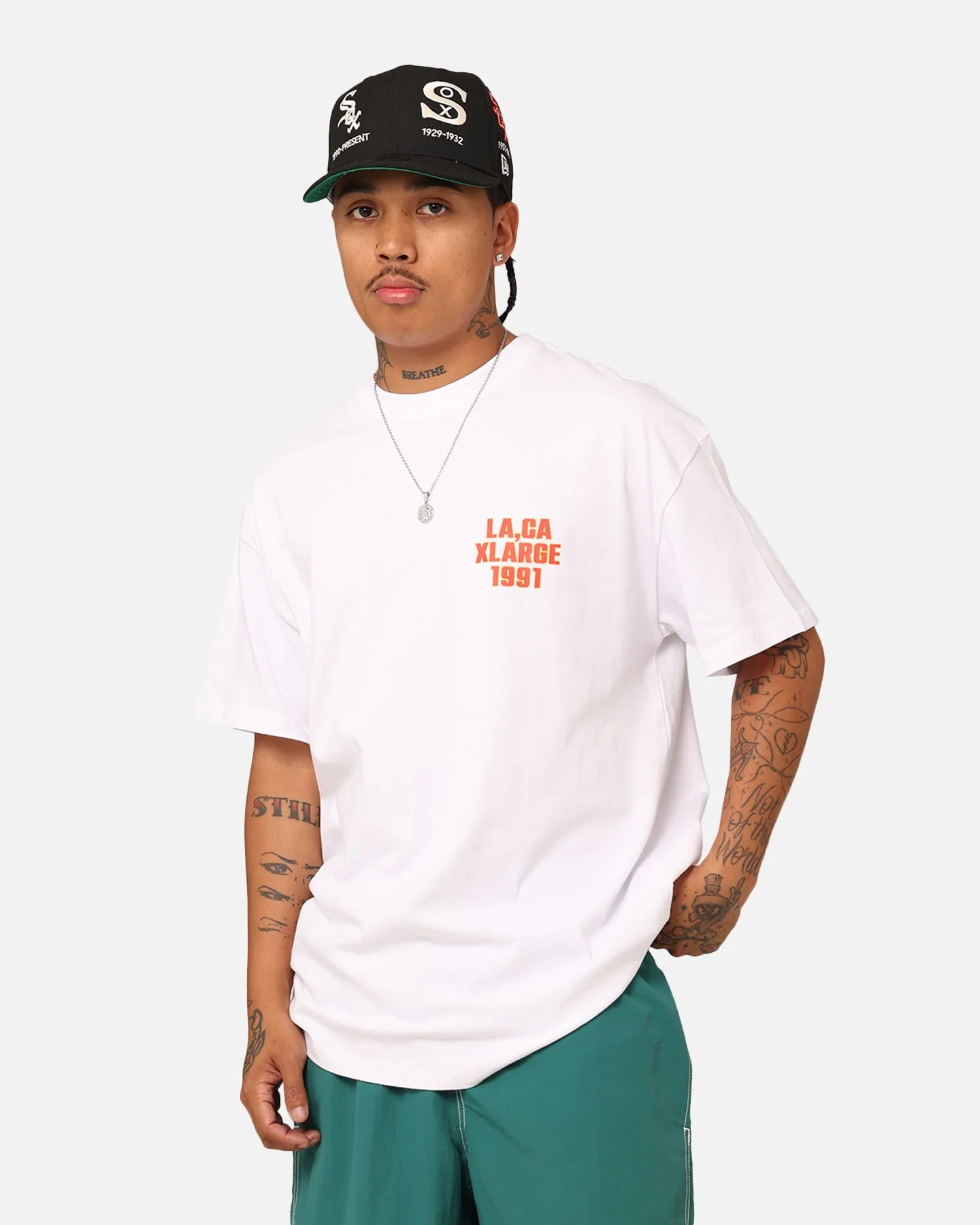 X-Large Local T-Shirt Solid White