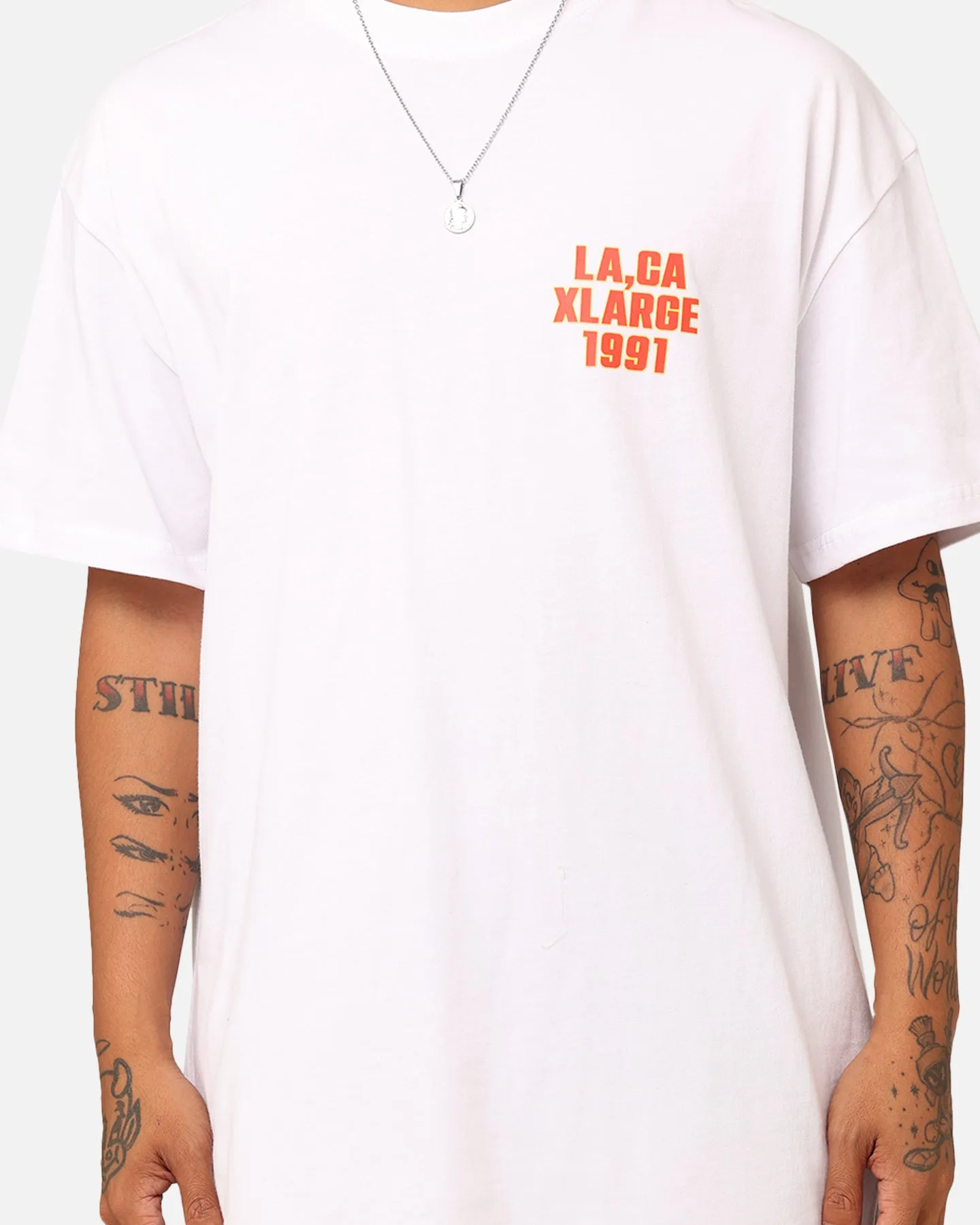 X-Large Local T-Shirt Solid White